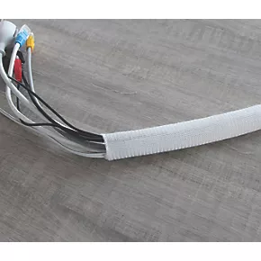 Label the Cable Cord Cover 2m White - Premium Cable Tidy Solution 2 Label the Cable Cord Cover 2m White - Premium Cable Tidy Solution - Image 2