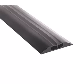 COBA Europe CablePro Data Medium Duty Dual Channel Cable Cover 3m Black - Durable Cable Management Solution 1 COBA Europe CablePro Data Medium Duty Dual Channel Cable Cover 3m Black - Durable Cable Management Solution