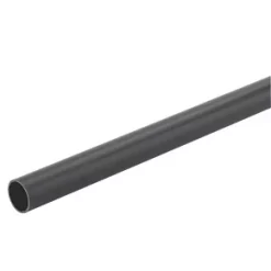 Tower Round uPVC Black Conduit 25mm x 3m - Durable Electrical Conduit for Cable Protection