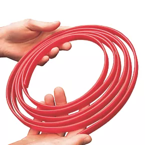 Super Rod Polypropylene Cable Tongue Draw Tape 3.6m (12') - Durable Fish Tape for Easy Wiring 2 Super Rod Polypropylene Cable Tongue Draw Tape 3.6m (12') - Durable Fish Tape for Easy Wiring - Image 2