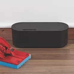 D-Line Cable Tidy Unit Black - Organise Cables Neatly and Efficiently -Cable Management Sales Store 20997 A4