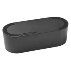 D-Line Cable Tidy Unit Black - Organise Cables Neatly and Efficiently