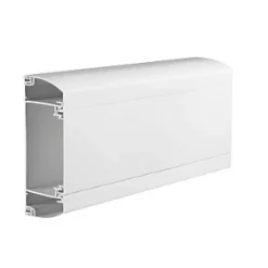 Schneider Electric PVC White Dado Trunking 150mm x 60mm x 3m - 2 Pack Cable Management Solution