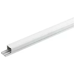 Tower uPVC White Mini Trunking 16mm x 16mm x 2m - Durable Cable Management Solution