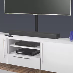 D-Line PVC Black TV Trunking 50mm x 25mm x 1.5m 2 Pack - Cable Management Solution 4 D-Line PVC Black TV Trunking 50mm x 25mm x 1.5m 2 Pack - Cable Management Solution - Image 4