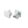 Tower Mini Trunking End Cap 16 x 16mm 2 Pack - Secure Cable Management Solution