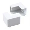 Tower External Trunking Angle 25 x 16mm - 2 Pack | Durable Cable Trunking Accessory