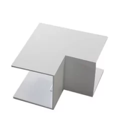 Tower Internal Trunking Corner 50 x 50mm 2 Pack - Cable Trunking Accessories