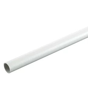 Tower Round uPVC White Conduit 25mm x 2m - Durable Electrical Plastic Conduit 1 Tower Round uPVC White Conduit 25mm x 2m - Durable Electrical Plastic Conduit
