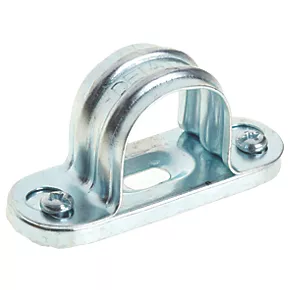 Deta Zinc-Plated Steel Spacer Bar Saddles 25mm 10 Pack | Electrical Conduit Accessories 1 Deta Zinc-Plated Steel Spacer Bar Saddles 25mm 10 Pack | Electrical Conduit Accessories