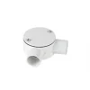 Tower 2 Way 25mm Angle Box White - Durable Plastic Conduit for Electrical Wiring