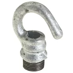 Deta 1-Hook Cable Holder 10 Pack - Durable Metal Conduit Hooks for Secure Cable Management