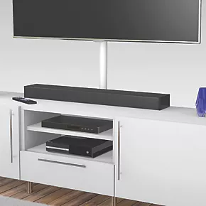 D-Line PVC White TV Trunking 50mm x 25mm x 1.5m 2 Pack - Cable Management Solution 4 D-Line PVC White TV Trunking 50mm x 25mm x 1.5m 2 Pack - Cable Management Solution - Image 4