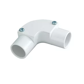 Tower White Inspection Elbow 20mm - Durable Electrical Conduit for Secure Wiring 1 Tower White Inspection Elbow 20mm - Durable Electrical Conduit for Secure Wiring