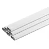 Tower Oval uPVC White Conduit 20mm x 2m 40 Pack - Durable Electrical Plastic Conduit