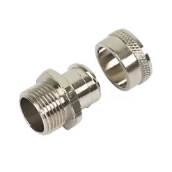 Adaptaflex Type A Straight Fixed External Thread Conduit Fitting M20 x 20mm 10 Pack | Electrical Conduit Fittings