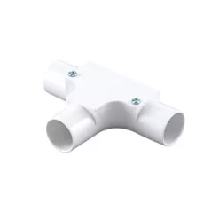 Tower White Inspection Tees 20mm - High-Quality Electrical Conduit Fittings