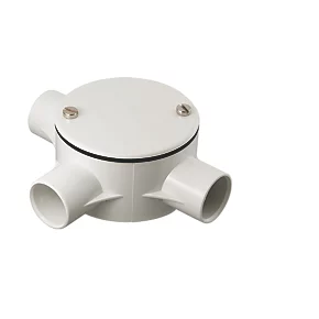 Tower 3 Way 20mm Tee Box White - Durable Electrical Conduit Fitting 1 Tower 3 Way 20mm Tee Box White - Durable Electrical Conduit Fitting