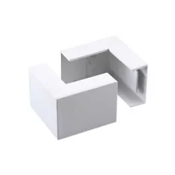 Tower External Trunking Angle 38 x 16mm 2 Pack - Durable Cable Trunking Accessories