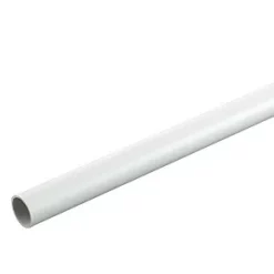 Tower Round uPVC White Conduit 20mm x 3m - Durable Electrical Conduit for Wiring Protection