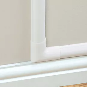 D-Line Flat Bend 30 x 15mm 2 Pack - White Decorative Cable Trunking for Neat Cable Management 2 D-Line Flat Bend 30 x 15mm 2 Pack - White Decorative Cable Trunking for Neat Cable Management - Image 2