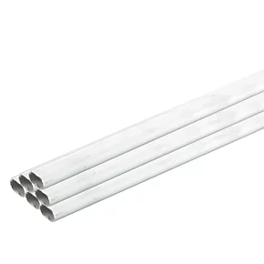 Tower Oval uPVC White Conduit 16mm x 2m 40 Pack - Durable Electrical Plastic Conduit 1 Tower Oval uPVC White Conduit 16mm x 2m 40 Pack - Durable Electrical Plastic Conduit