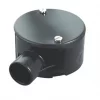 Tower 1 Way 20mm Terminal Box Black - Durable Electrical Conduit Solution