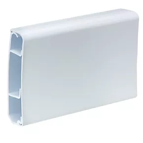 Tower PVC White Mini Skirting Trunking 100mm x 25mm x 3m 2 Pack - Cable Management Solution 1 Tower PVC White Mini Skirting Trunking 100mm x 25mm x 3m 2 Pack - Cable Management Solution