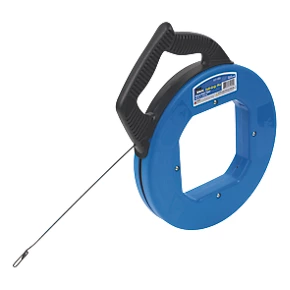 Ideal Tuff-Grip Steel Pro Fish Tape 18m (60') - Durable Cable Pulling Tool 1 Ideal Tuff-Grip Steel Pro Fish Tape 18m (60') - Durable Cable Pulling Tool