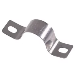 Schneider Electric Stainless Steel Conduit Saddles 20mm - Pack of 100 | Durable Metal Conduit Fixings