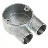 Deta 2 Way 25mm U Conduit Box Galvanised - Durable Electrical Conduit Solution