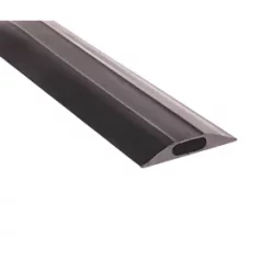 COBA Europe CablePro GP2 Medium Duty Cable Cover 9m Black | Durable Cable Tidy Solution