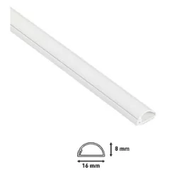 D-Line PVC White Micro Trunking 16mm x 8mm x 2m - Cable Management Solution 11 D-Line PVC White Micro Trunking 16mm x 8mm x 2m - Cable Management Solution -Cable Management Sales Store 86007 A5