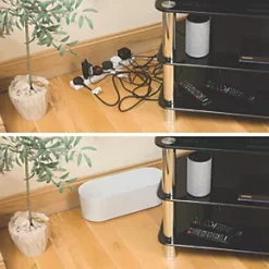 D-Line Cable Tidy Unit White - Organise Cables & Wires for a Neat Space 7 D-Line Cable Tidy Unit White - Organise Cables & Wires for a Neat Space -Cable Management Sales Store 89272 A2