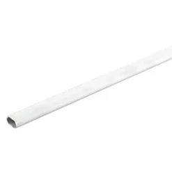 Tower Oval uPVC White Electrical Conduit 16mm x 2m – Durable Plastic Conduit for Cable Protection