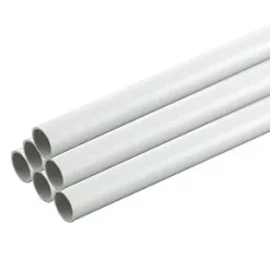 Tower Round uPVC White Conduit 20mm x 3m 20 Pack | Durable Electrical Conduit