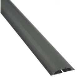 D-Line Light Duty Floor Cable Cover 1.8m Black - Cable Tidy Solution
