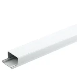 Tower uPVC White Mini Trunking 38mm x 25mm x 2m - Durable Cable Management Solution