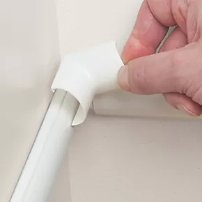 D-Line Mini Internal Bend 30 x 15mm 2 Pack - Flexible Cable Trunking for Neat Cable Management 2 D-Line Mini Internal Bend 30 x 15mm 2 Pack - Flexible Cable Trunking for Neat Cable Management - Image 2