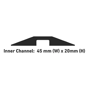 D-Line Drive Over Cable Protector 0.77m Black - Heavy-Duty Cable Tidy Solution 5 D-Line Drive Over Cable Protector 0.77m Black - Heavy-Duty Cable Tidy Solution - Image 5